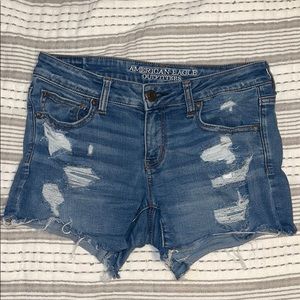 American Eagle ripped Jean Shorts